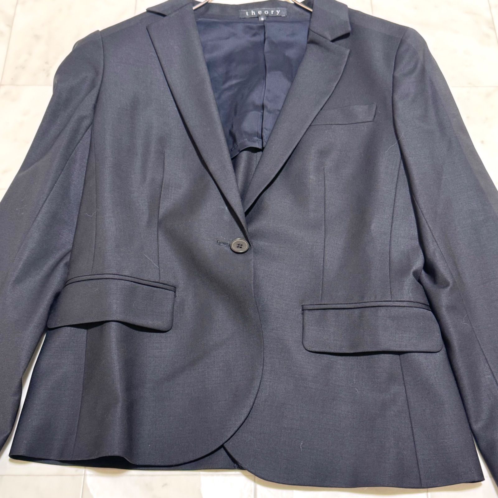 セオリー テーラードジャケット GABE ブラック 日本製 - メルカリ