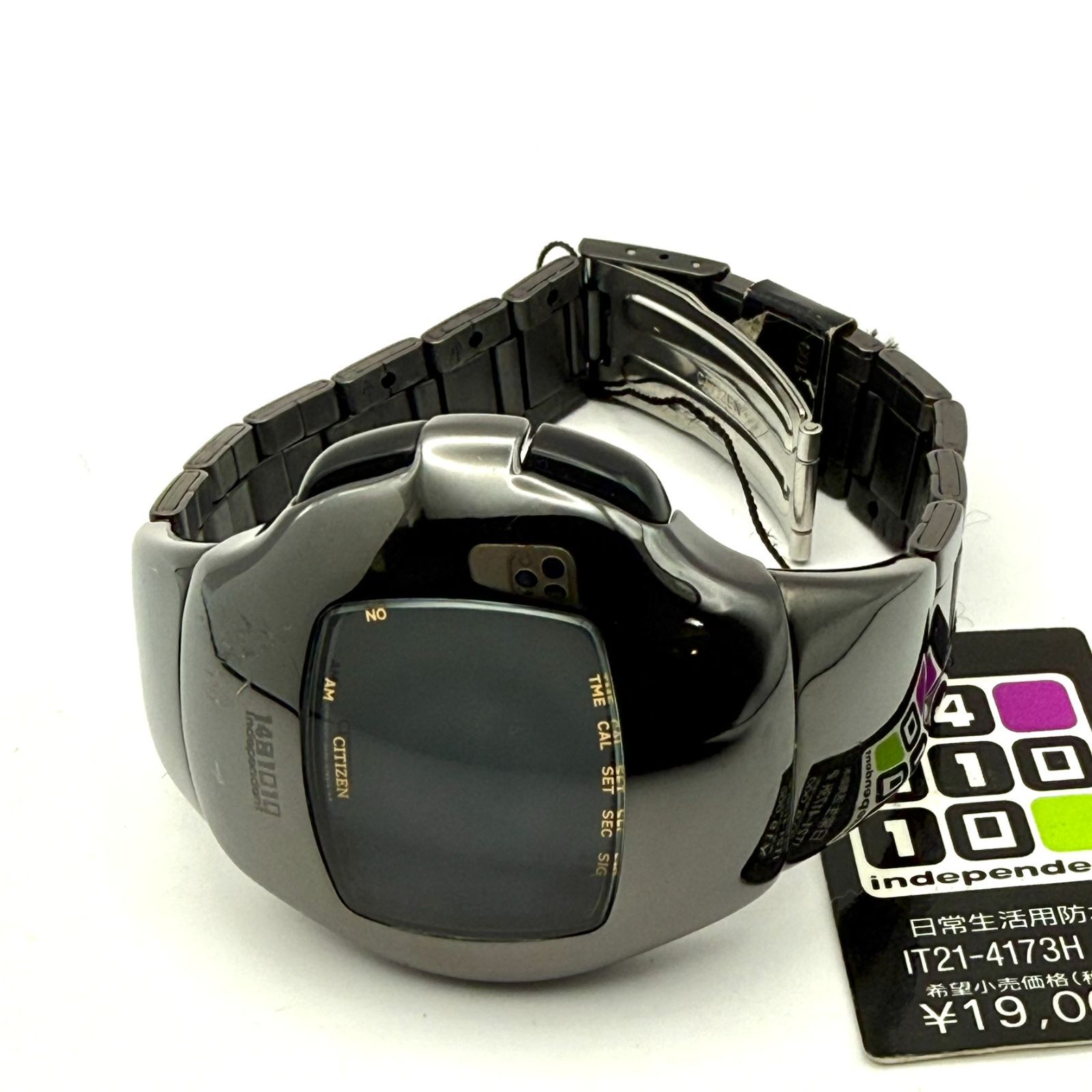 B114【希少・1990s ヴィンテージ・電池交換済】 CITIZEN INDEPENDENT 