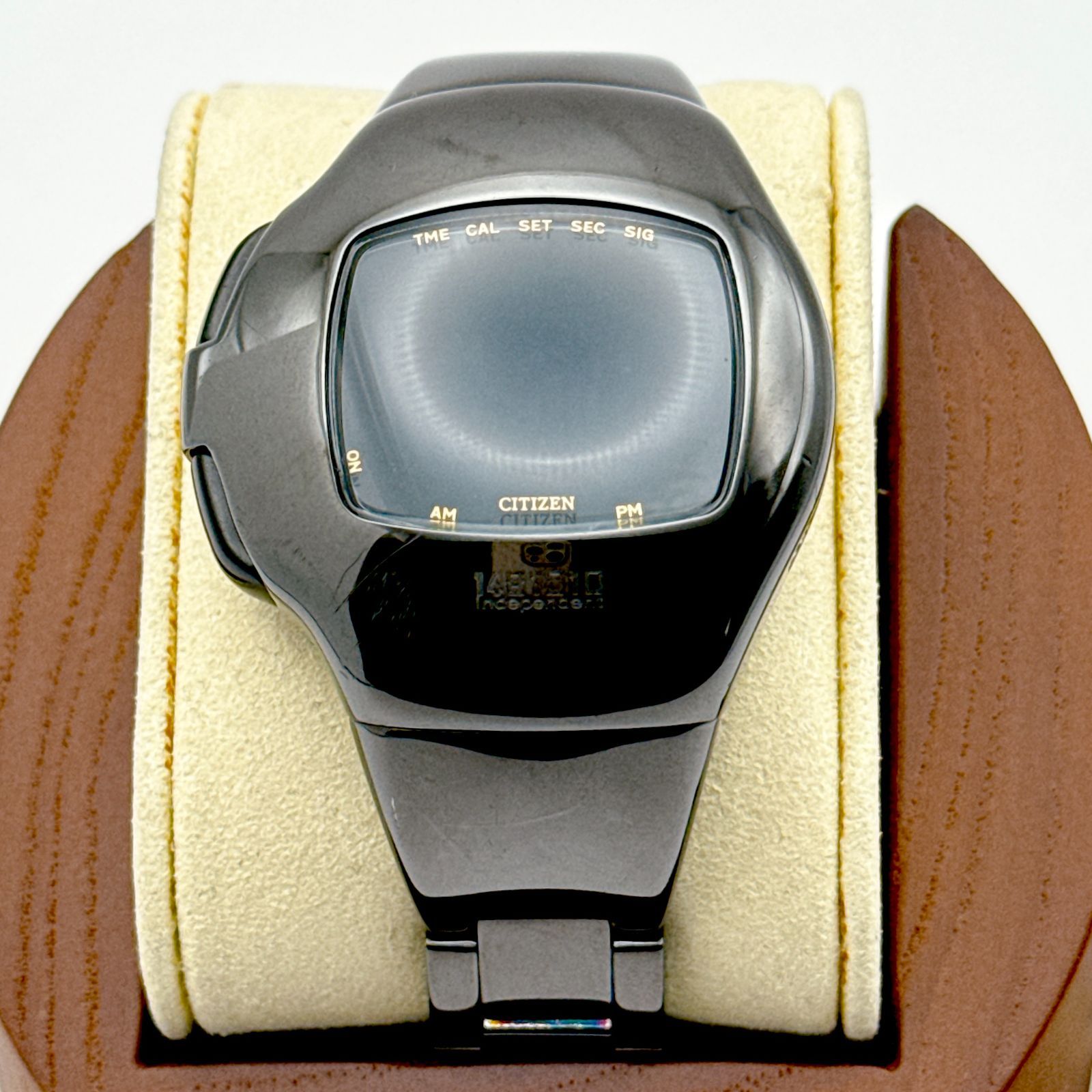 B114【希少・1990s ヴィンテージ・電池交換済】 CITIZEN INDEPENDENT