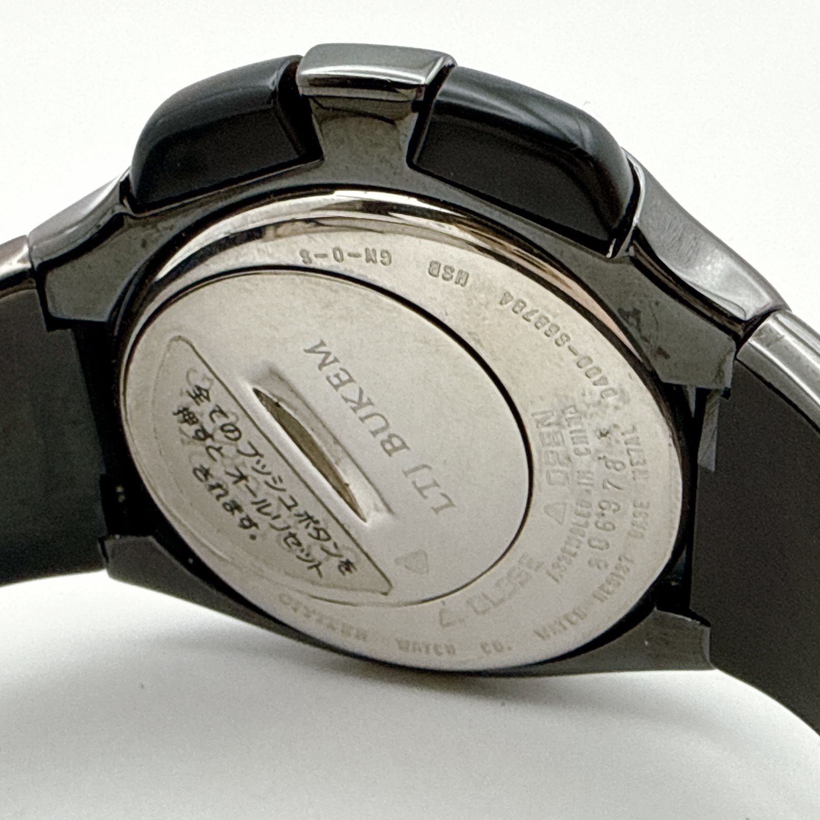 B114【希少・1990s ヴィンテージ・電池交換済】 CITIZEN INDEPENDENT 