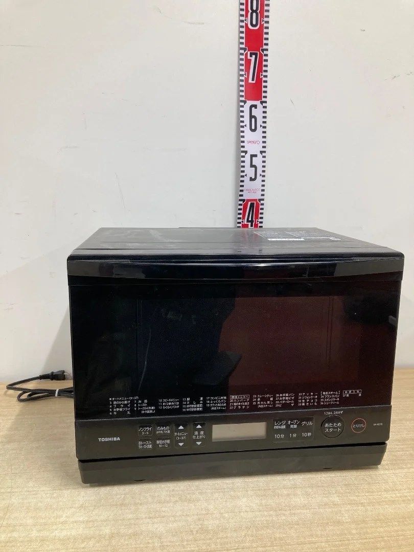 東芝 2023年製 1000W 石窯ドーム 庫内容量 26L ブラック 黒 - メルカリ