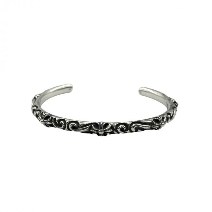 CHROME HEARTS クロムハーツ SBTバンドバングル SV925 シルバー