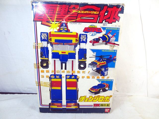 DX超合金 チェンジロボ アースコンバージョン GC-27【箱付き・説明書付】 バンダイ 電撃戦隊チェンジマン DX超合金 電撃合体 アース