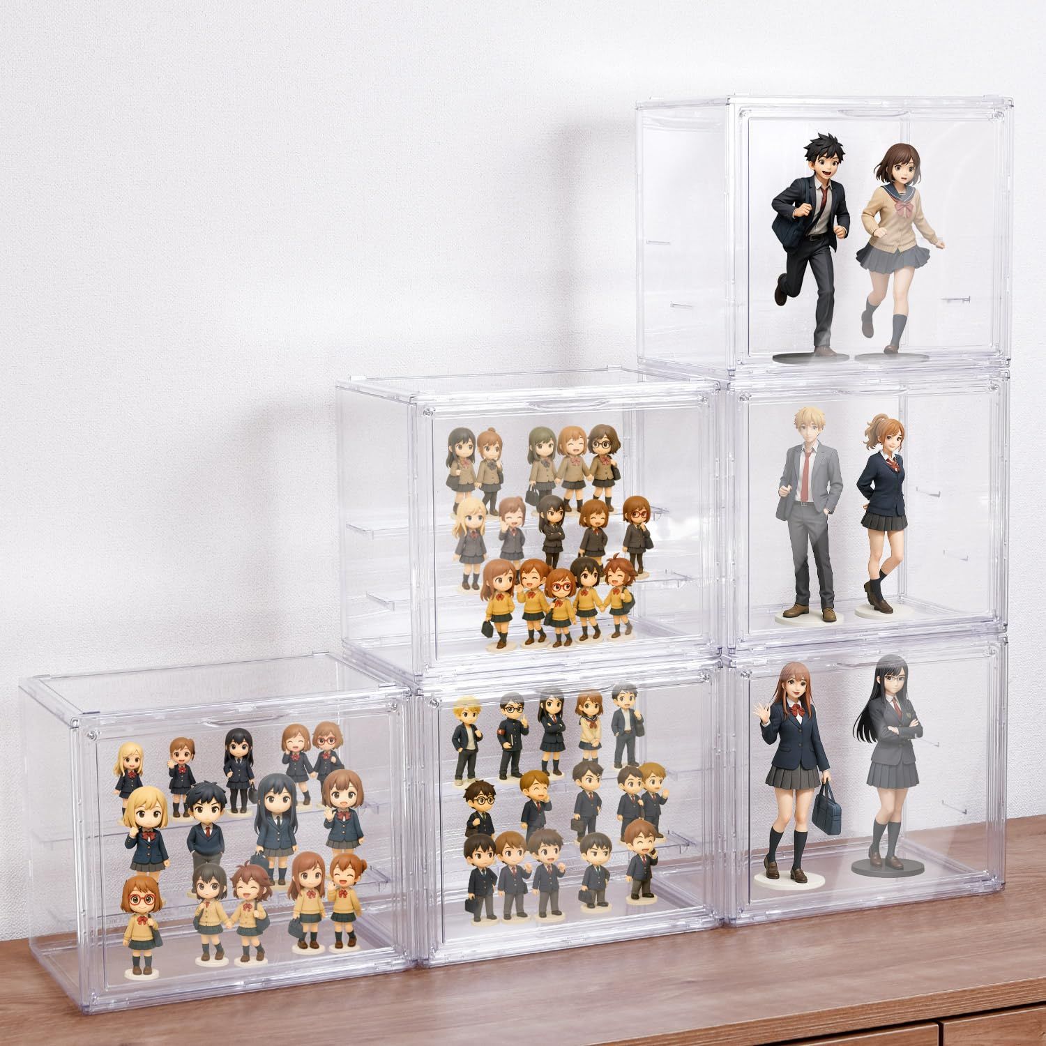 MRD】 フィギュアケース 棚 コレクションケース フィギュア ショー 