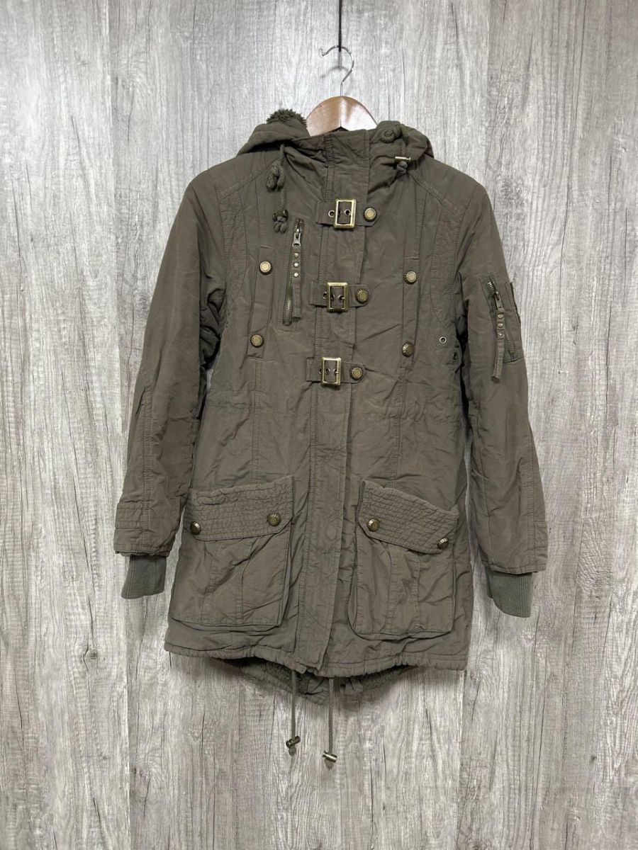 OZOC オゾック ファートリムフード ベルテッドティテール モッズ