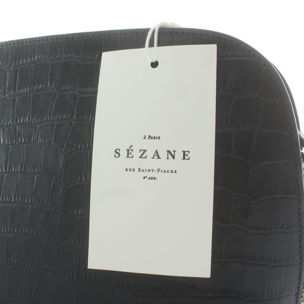 セザンヌ SEZANE ショルダーバッグ レザー クロコ型押し セザンヌ SEZANE ショルダーバッグ レザー クロコ型押し