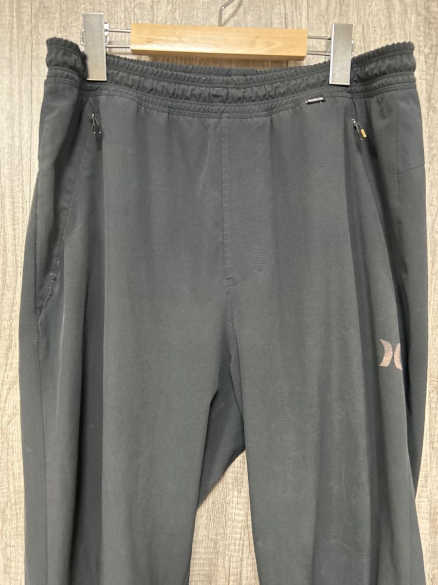 Hurley ハーレー トレーニングウェア ランニングウェア イージー パンツ sizeM/黒  メンズ