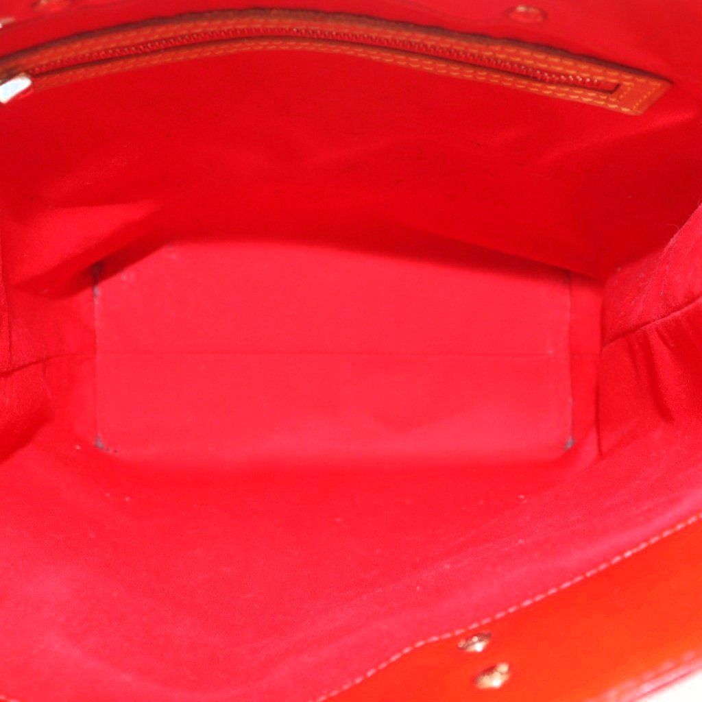 ルイヴィトン LOUIS VUITTON リードMM トートバッグ 赤 レッド M91086