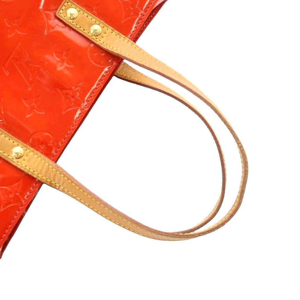 ルイヴィトン LOUIS VUITTON リードMM トートバッグ 赤 レッド M91086