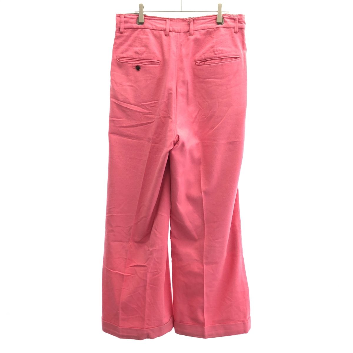 BED J.W. FORD ベッドフォード 25SS コットンシルク2タックワイド