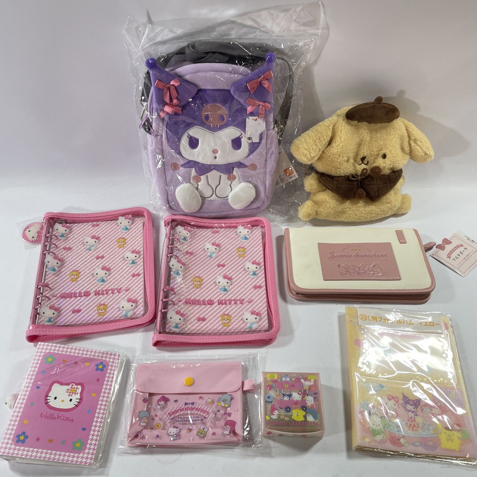 Sanrio サンリオ グッズ ♥大量 70点以上 まとめ商品 キーホルダー 雑貨 バッグ まいぱちるん 等 Hellokitty キキララ マイメロ ポチャッコ 他