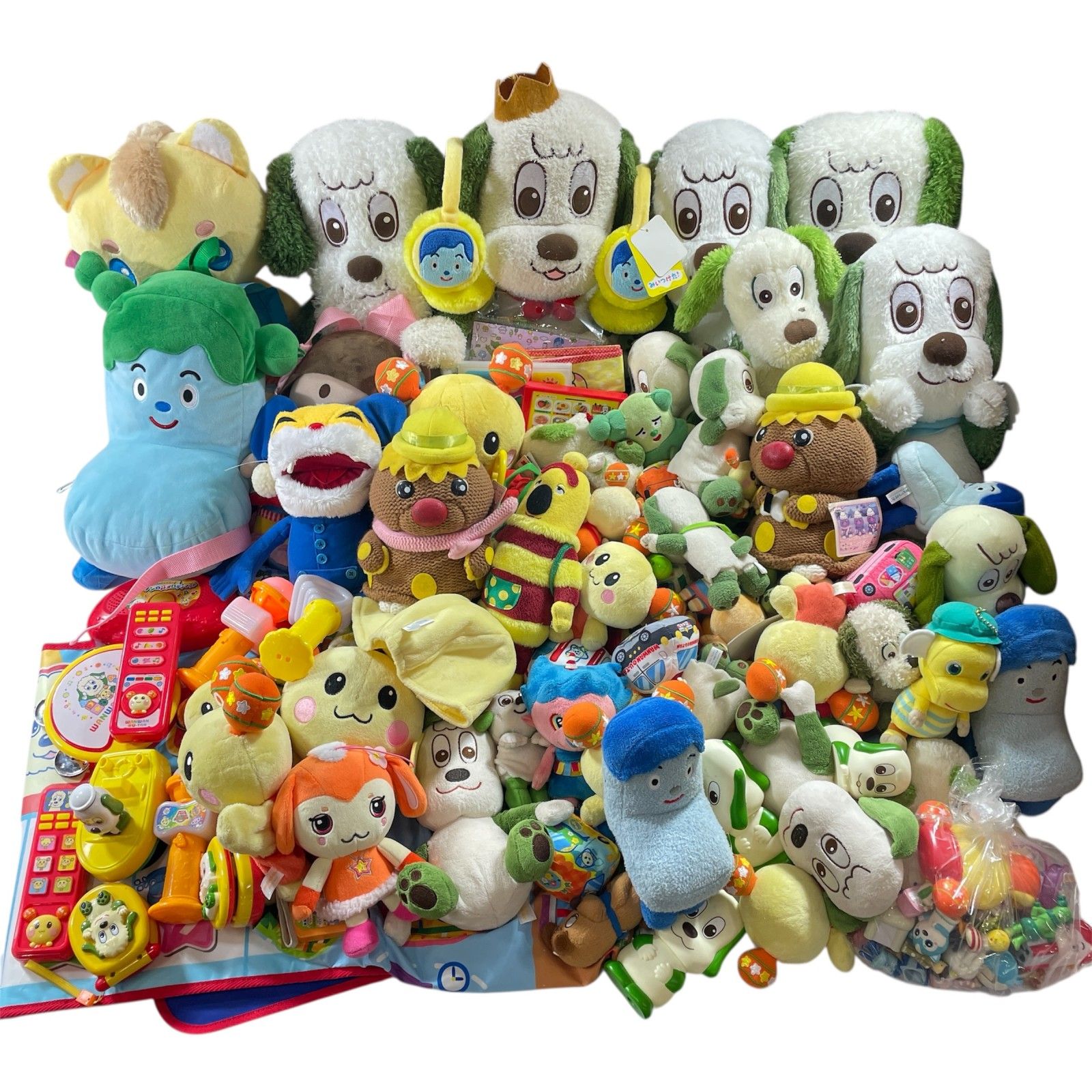 NHK グッズ 大量 約8 kg おかあさんといっしょ まとめ商品 わんわん うーたん コッシー ゴン太君 みいつけた ぬいぐるみ 雑貨 おもちゃ 等