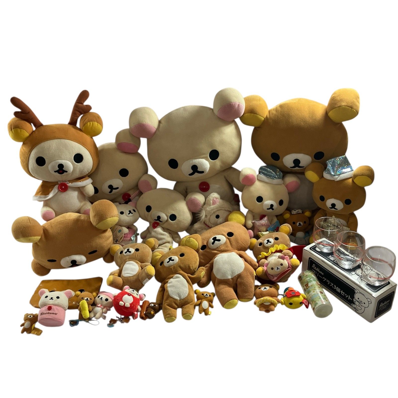 リラックマ グッズ まとめ商品 コリラックマ ぬいぐるみ マスコット 食器など 4.2 kg