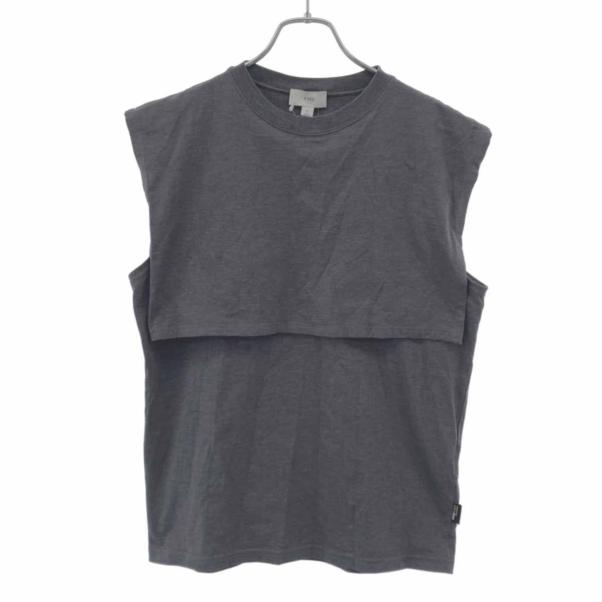 HYKE ハイク 23SS CORDURA SLEEVELESS TEE ノースリーブTシャツ 231