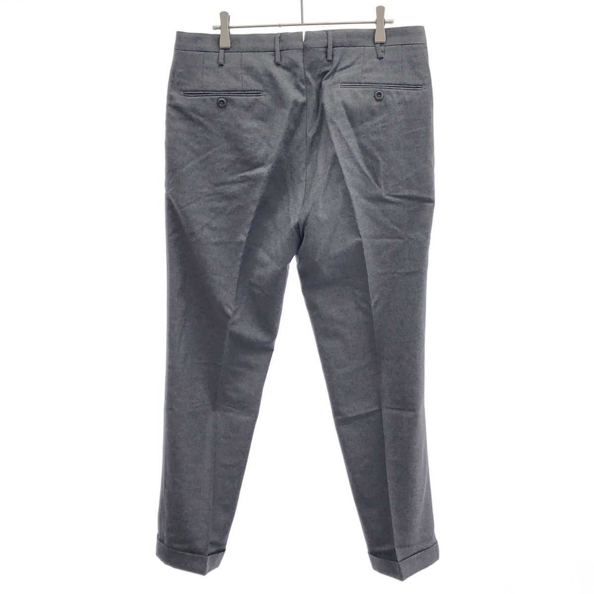 INCOTEX インコテックス SUPER100's スリムフィットウールスラックス