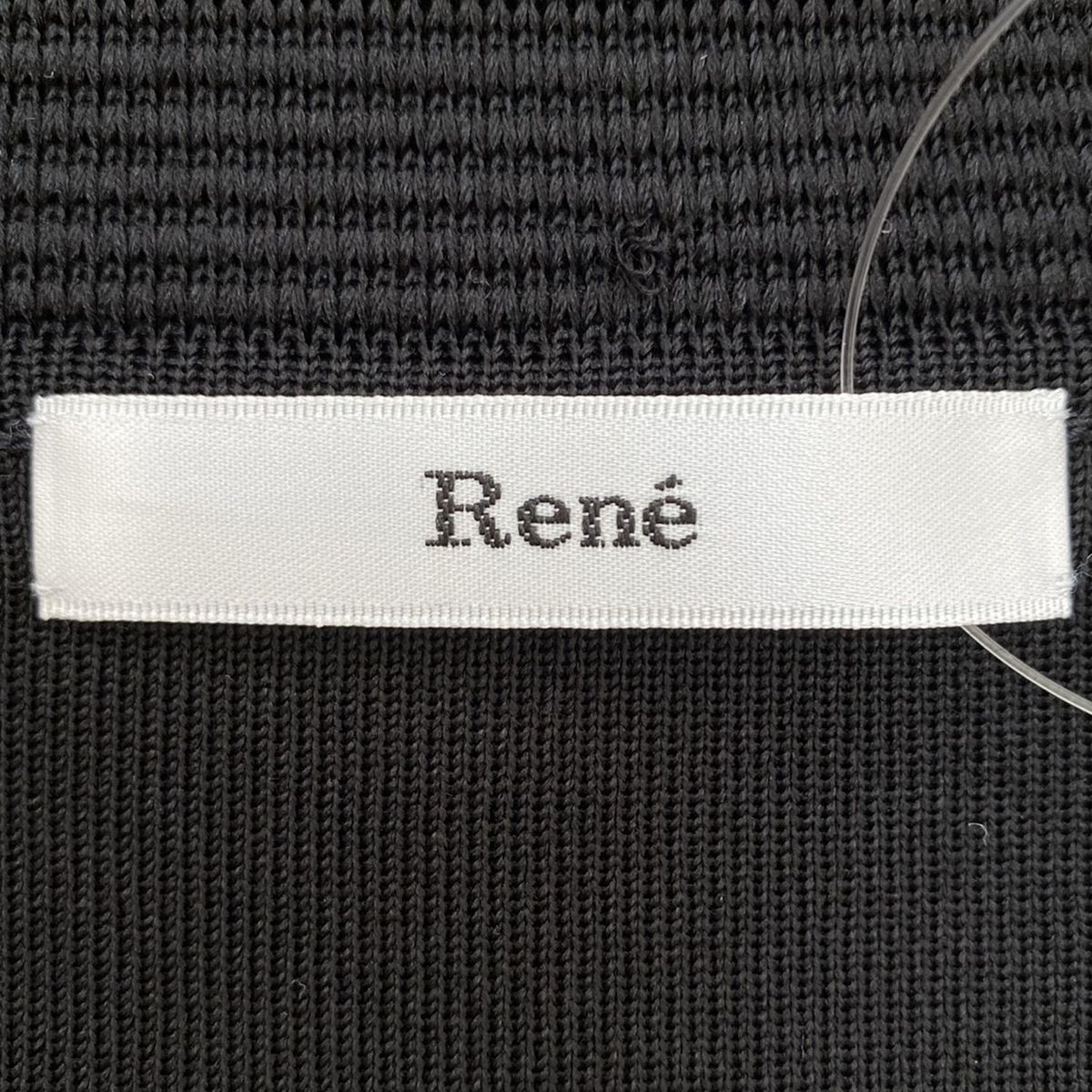 極美品★★Rene ルネ ボレロ ブラック ロゴプレート34 極美品Rene ルネ ボレロ ブラック ロゴプレート34 22年 ファッション 極