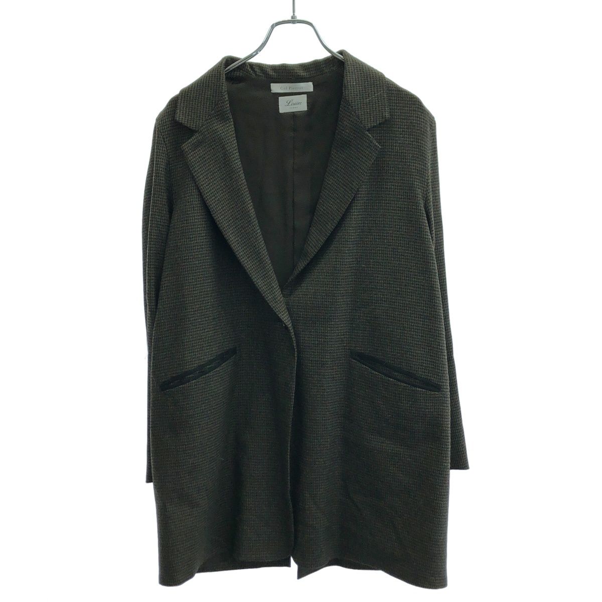 Col Pierrot コル ピエロ Check Jacket チェックテーラードジャケット 