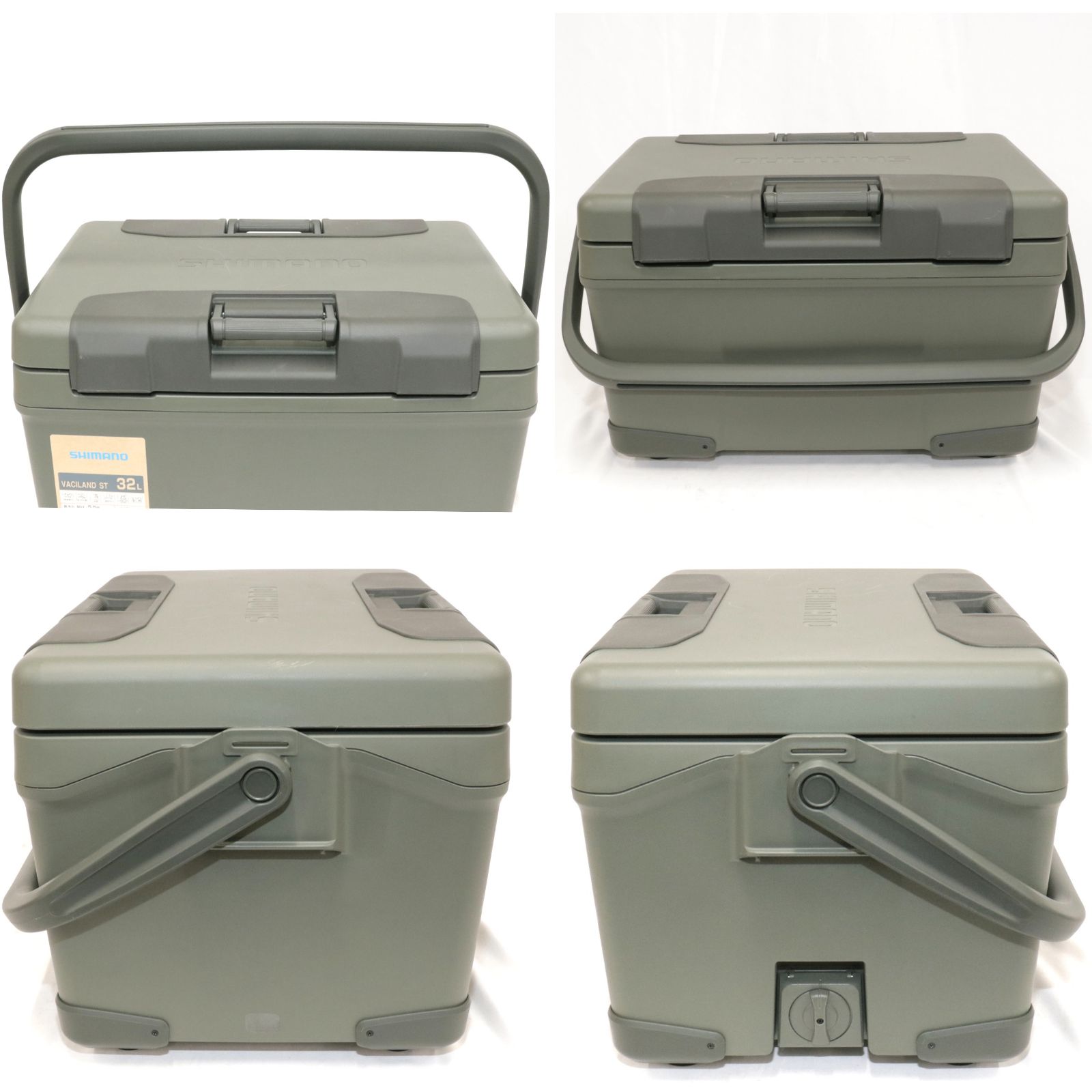 シマノ ST 32 L NX-332 W クーラーボックス カーキ nx-332 良い B