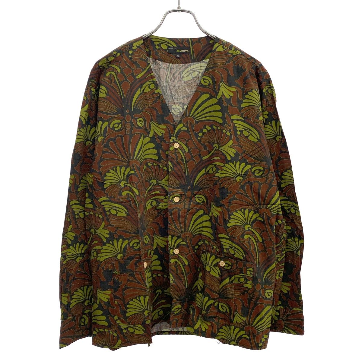 MOJITO モヒート FINCA VIGIA CARDIGAN シャツジャケット ブラウン
