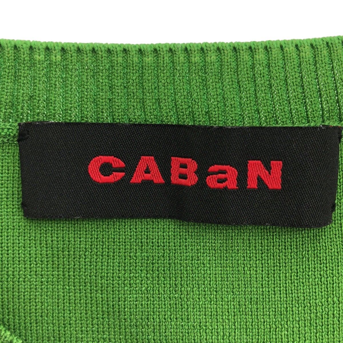 CABaN キャバン 22SS コットンポリエステル アメリカンスリーブ