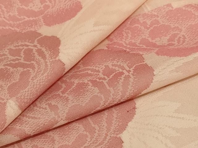 平和屋着物＊夏物 小紋 紗 草花文 正絹 逸品 AABF5094jd 【公式通販】