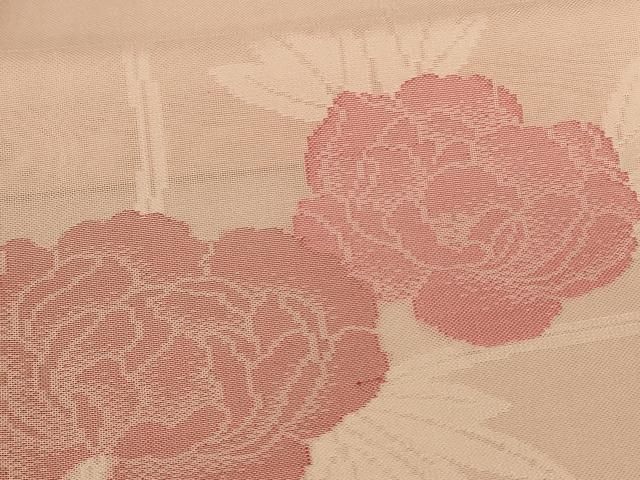 平和屋着物＊夏物　小紋　紗　草花文　未使用　AABE1394jd 平和屋着物＊夏物 小紋 紗 花唐草文 洗える着物 AABC9900jdの通販はau