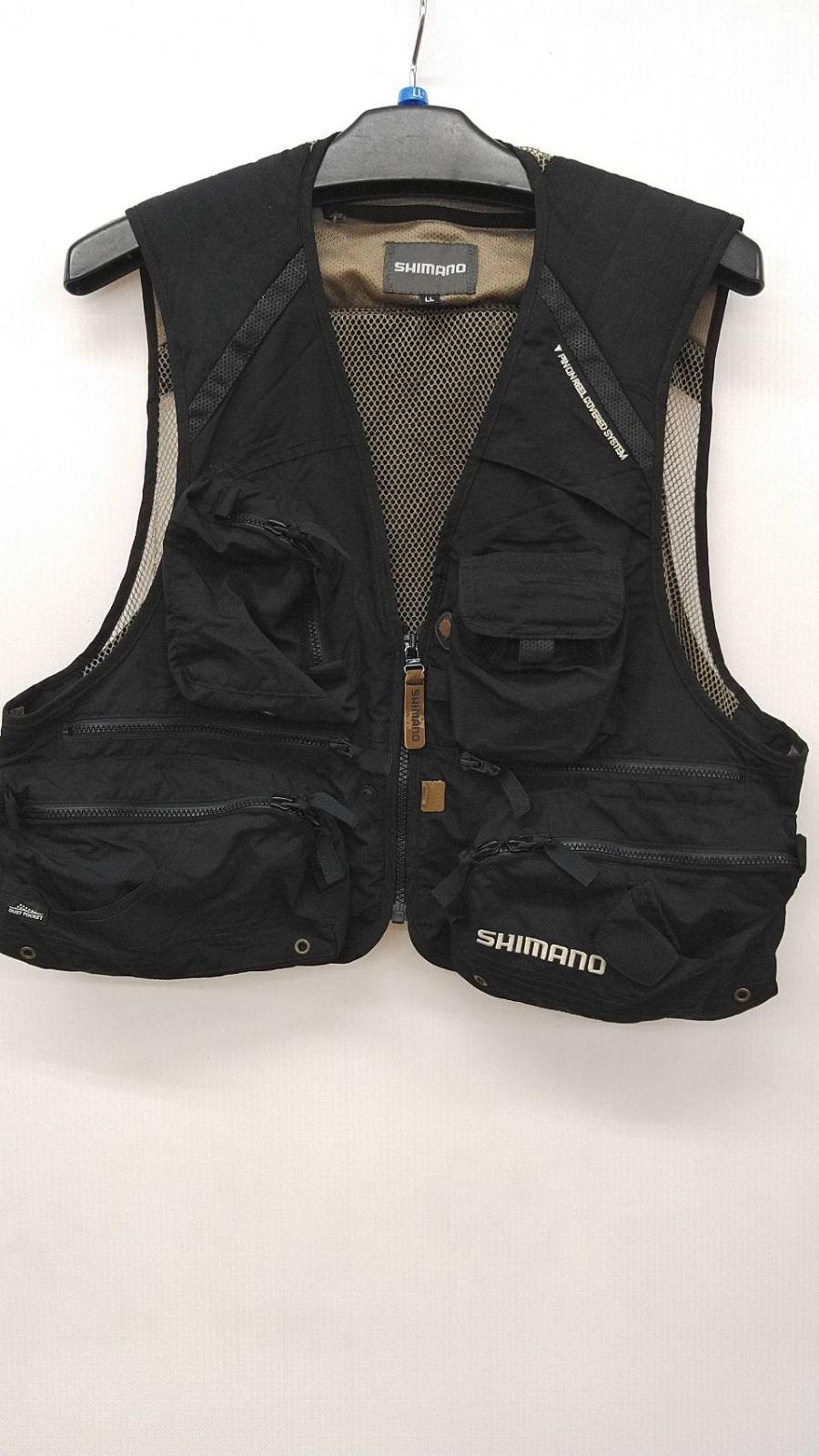 シマノ ハイパーリペル 2WAY ベスト VE－032C ブラック LL