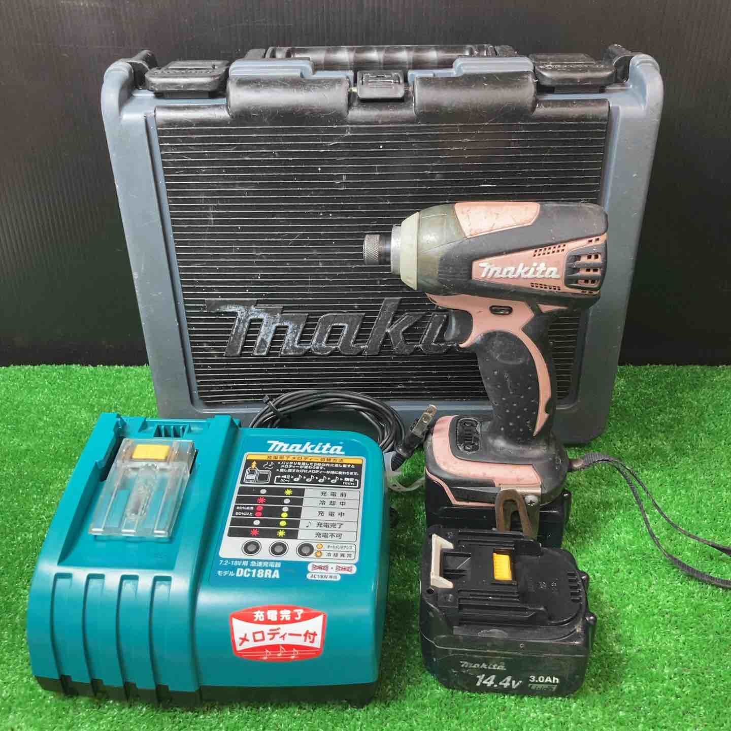 TD173DRGX 充電式インパクトドライバ 青 18V バッテリー2個・充電器 