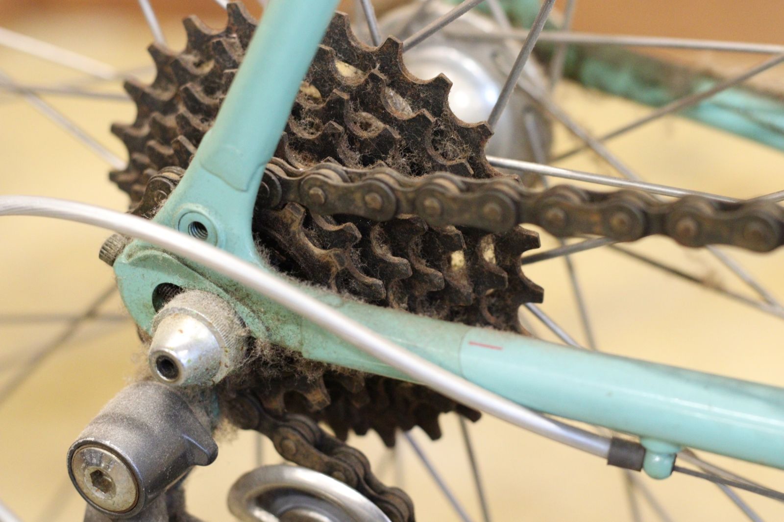 ビアンキ BIANCHI トロフェオ TROFEO モドロ クアトロ 7S クロモリ