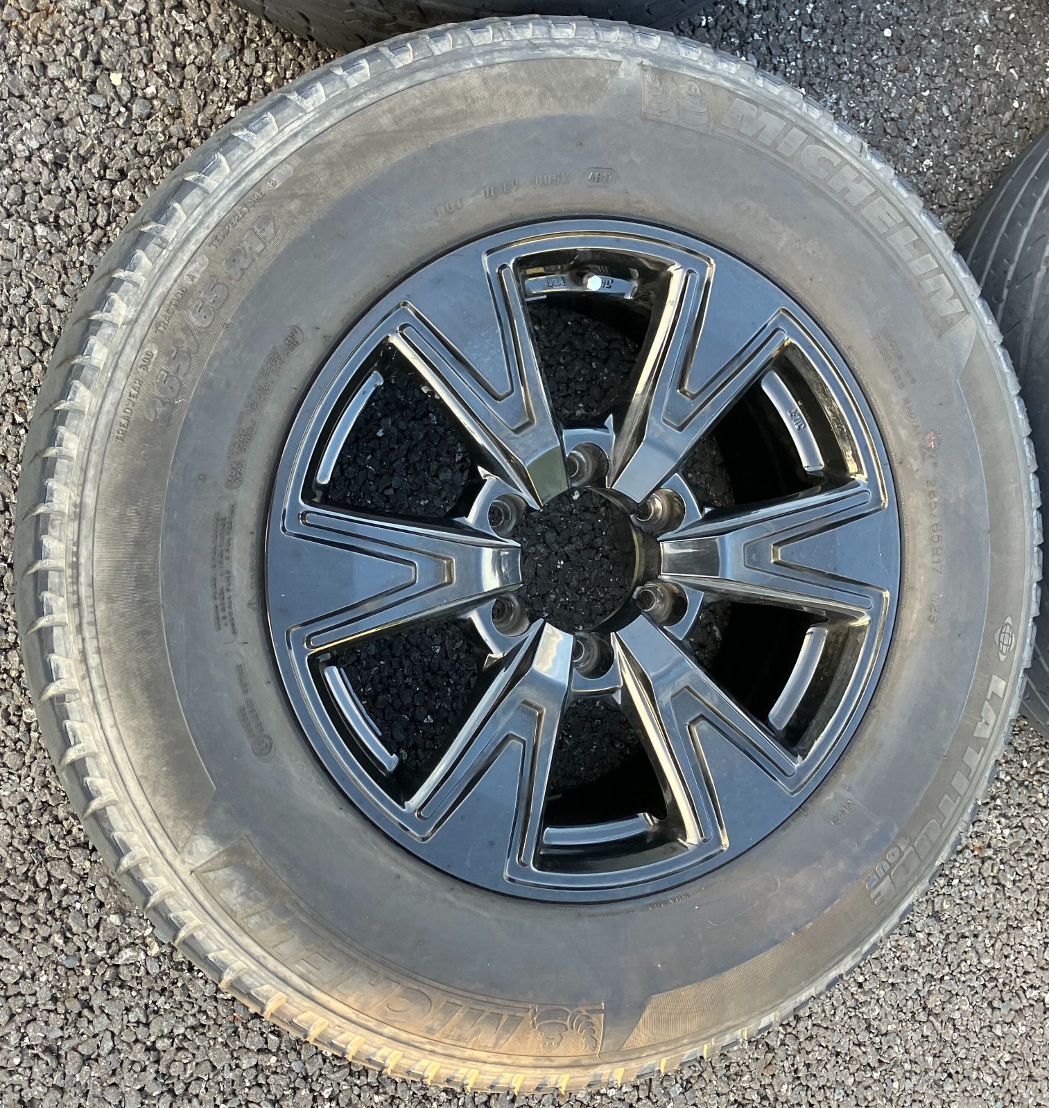 D1387)AWタイヤ☆ランドクルーザープラド□ベアロック DD（BAREROCK DD