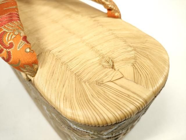 着物 ぽっくり下駄 子供 美品 七五三 アンティーク ぽっくり 下駄 白木