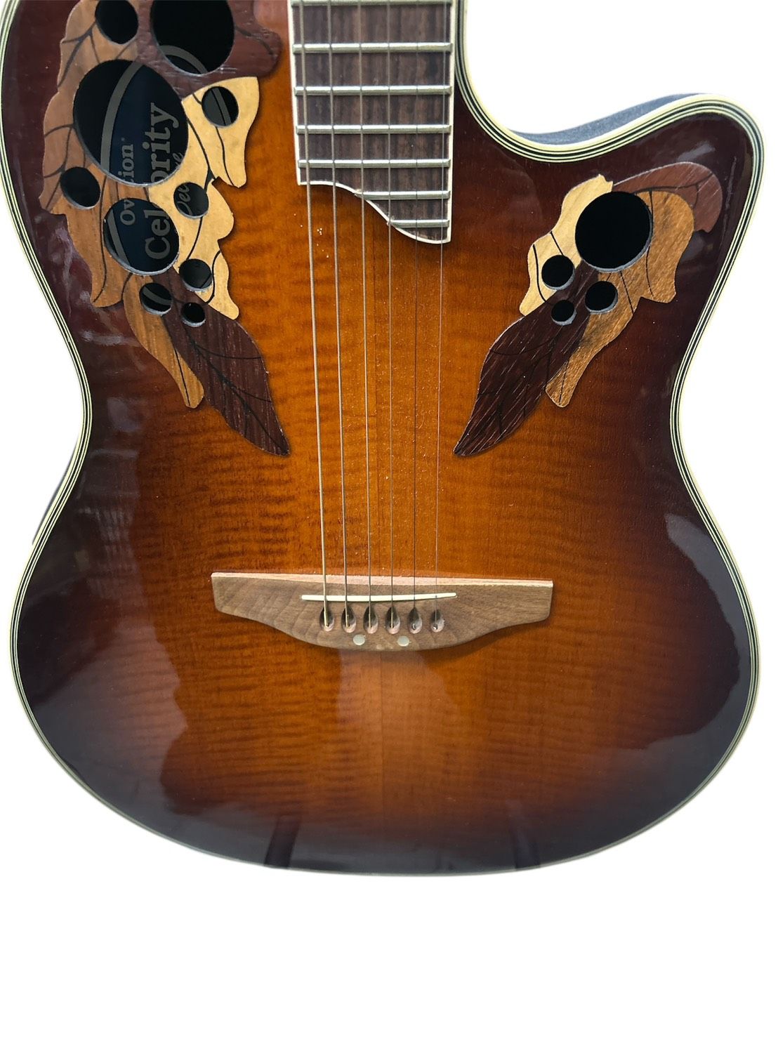 h11606 Ovation celebrity delux CC257 エアレコ ハードケース付