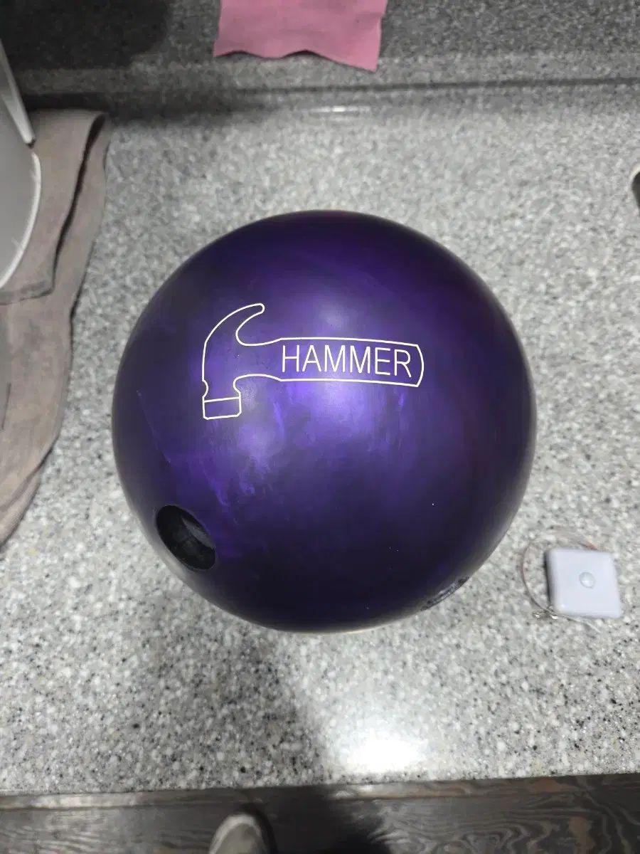 パープルHAMMER パープルピン 15 パウンド ウレタン ボーリング - メルカリ