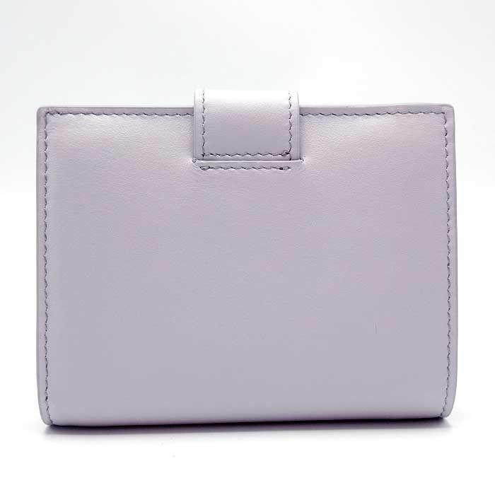 新品】プラダ 1MV204 CITY CALF TAB / GLICINE 財布 二つ折り財布