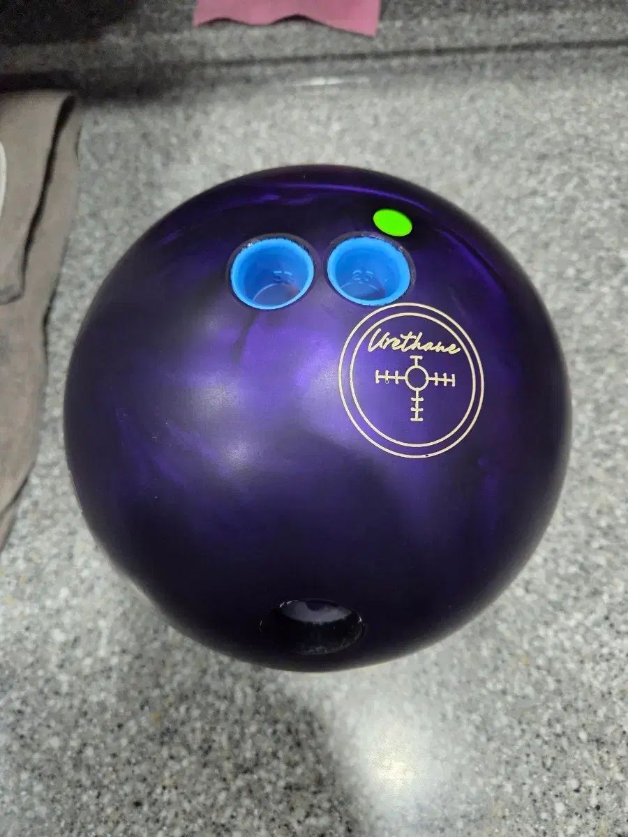 パープルHAMMER 緑ピン ウレタン ボーリング 15 パウンド - メルカリ