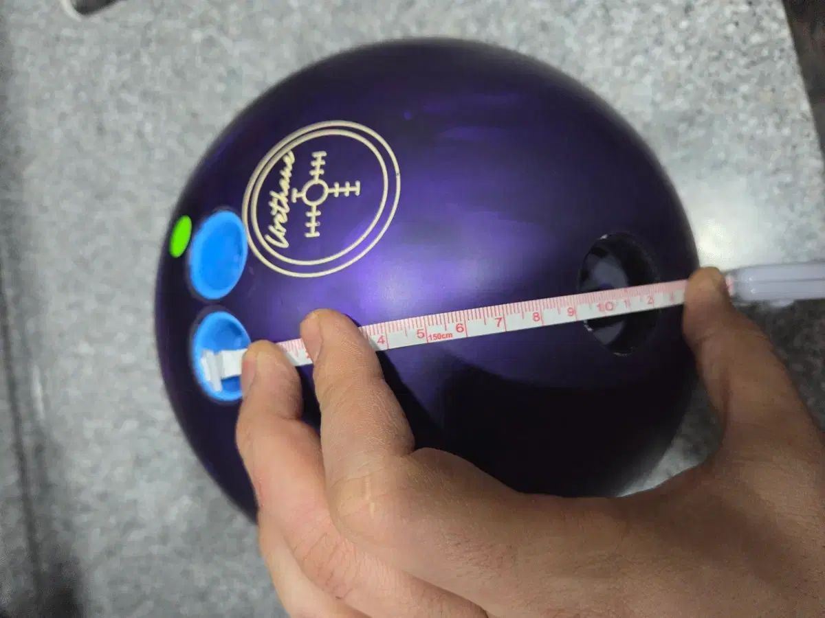 パープルHAMMER 緑ピン ウレタン ボーリング 15 パウンド - メルカリ