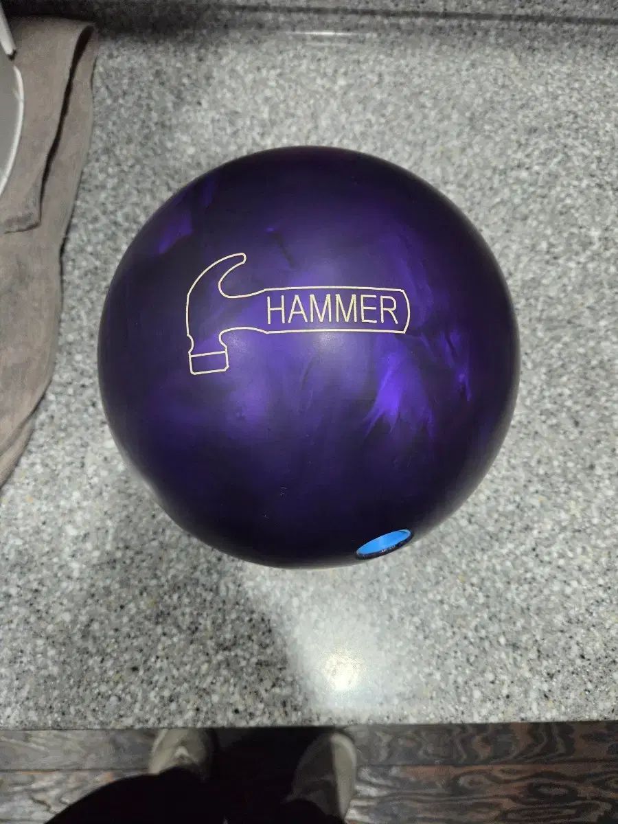 パープルHAMMER 緑ピン ウレタン ボーリング 15 パウンド - メルカリ