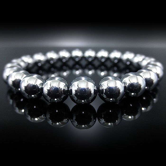 テラヘルツブレスレット【10mm／LLサイズ（内径19～20cm選択可能
