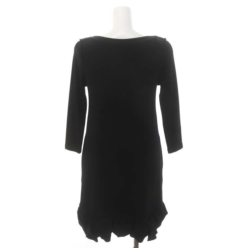 フォクシーニューヨーク FOXEY NEW YORK ニットワンピース 膝丈 七分袖