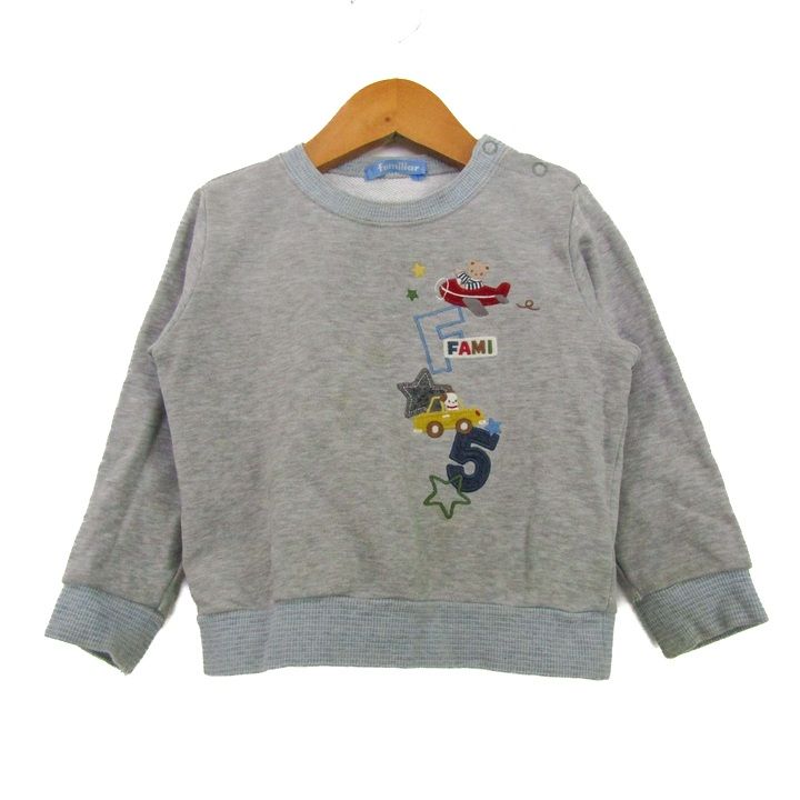 ファミリア スウェット トレーナー トップス ファミちゃん ベビー