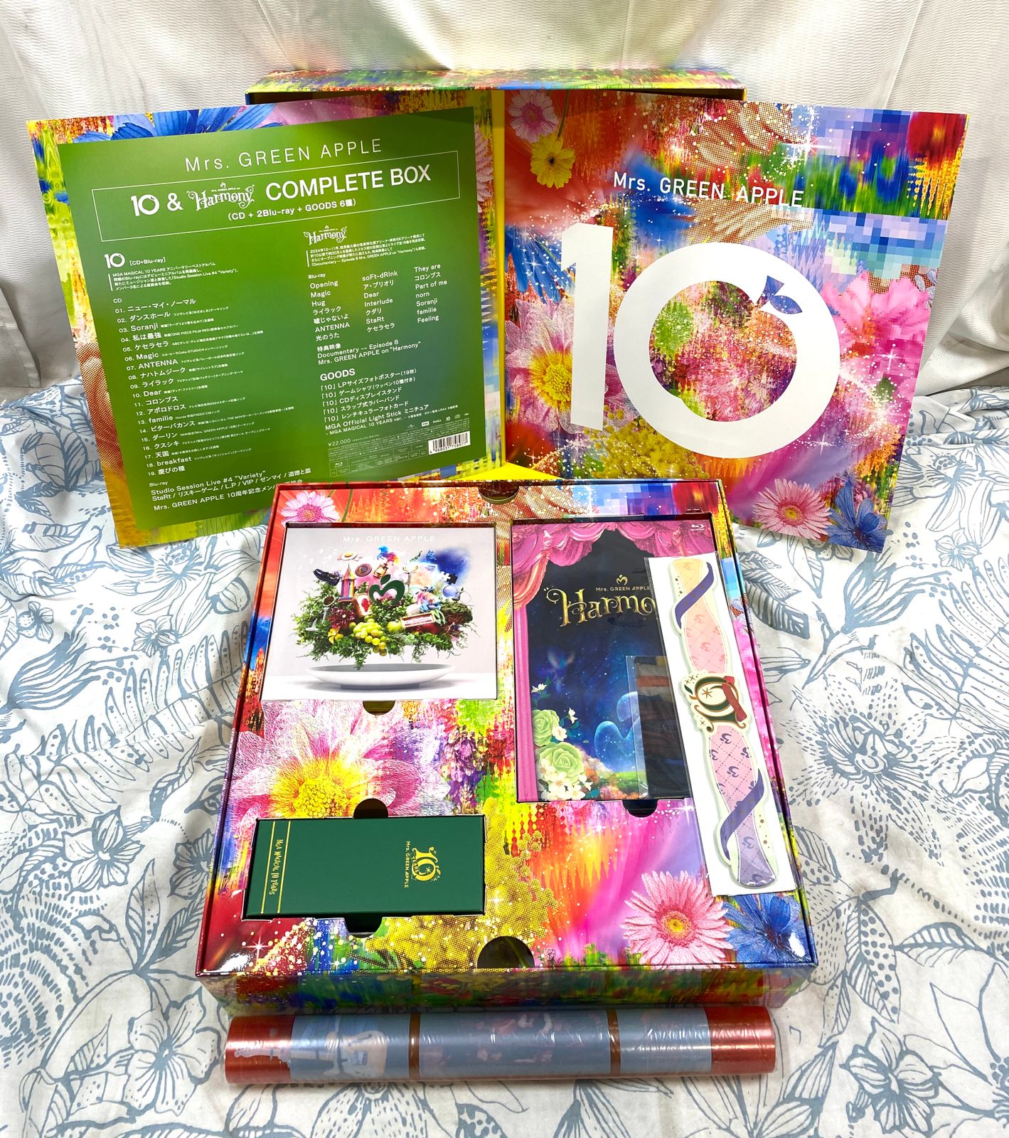 開封済・未使用品】ミセス 10 and Harmony COMPLETE BOX【CD+Blu-ray+