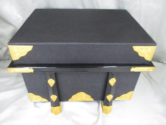 五月人形 甲冑師 映駿作 御兜飾 義経奉納之兜 15号 櫃のみ|メルトン 床飾り28号 端午の節句 こどもの日