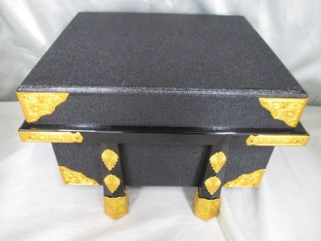 五月人形 10号 金金具 櫃のみ|黄金立札|メルトン 床飾り28号 端午の節句 こどもの日