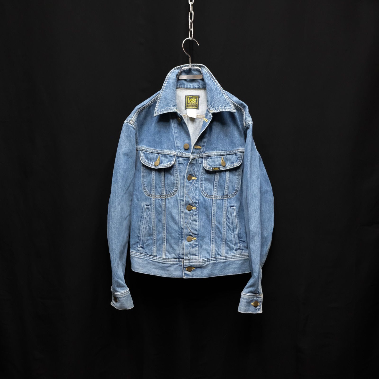 90's Lee RIDERS 0424 デニムジャケット 短丈 Mサイズ 101J Gジャン