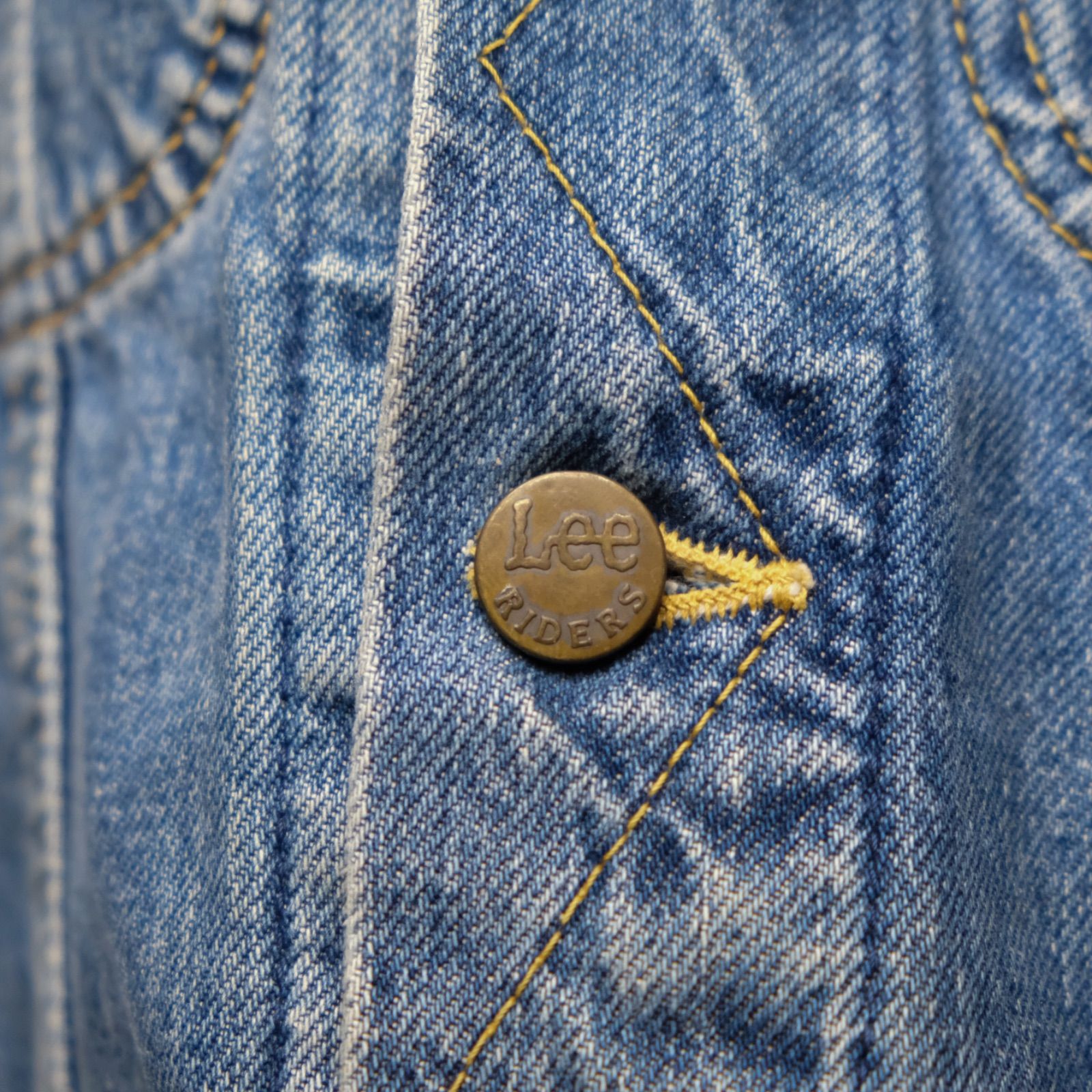 ◇ Lee ◇ RIDERS 　0424　　デニムジャケット　　日本製 Lee - 美品 Lee RIDERS 0424 ライダース デニムジャケット L 日本製の