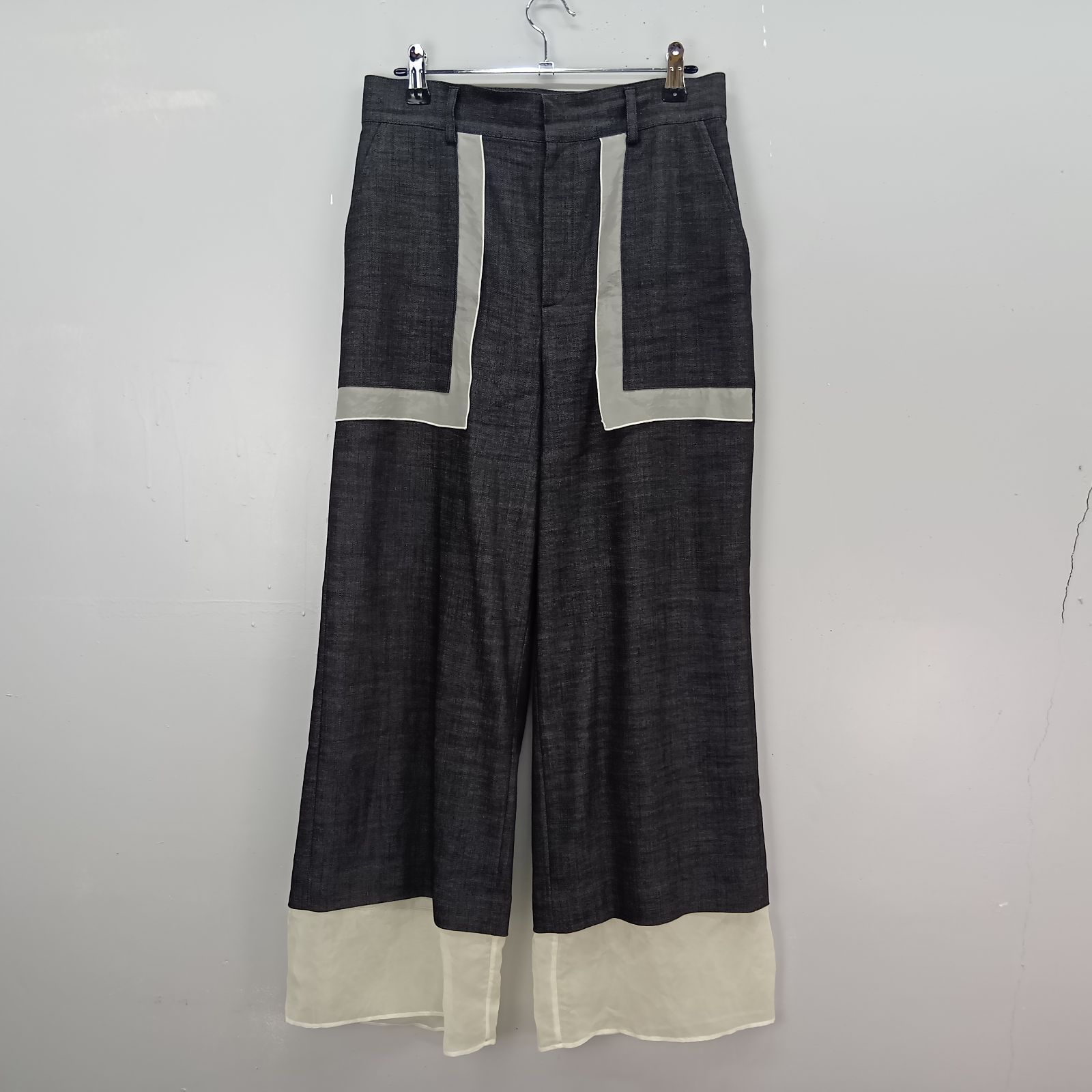 極美品 ADORE アドーア 総柄 ペイズリー ワイドパンツ ADORE アドーア ヘビーオックスシアードッキングパンツ ワイドパンツ