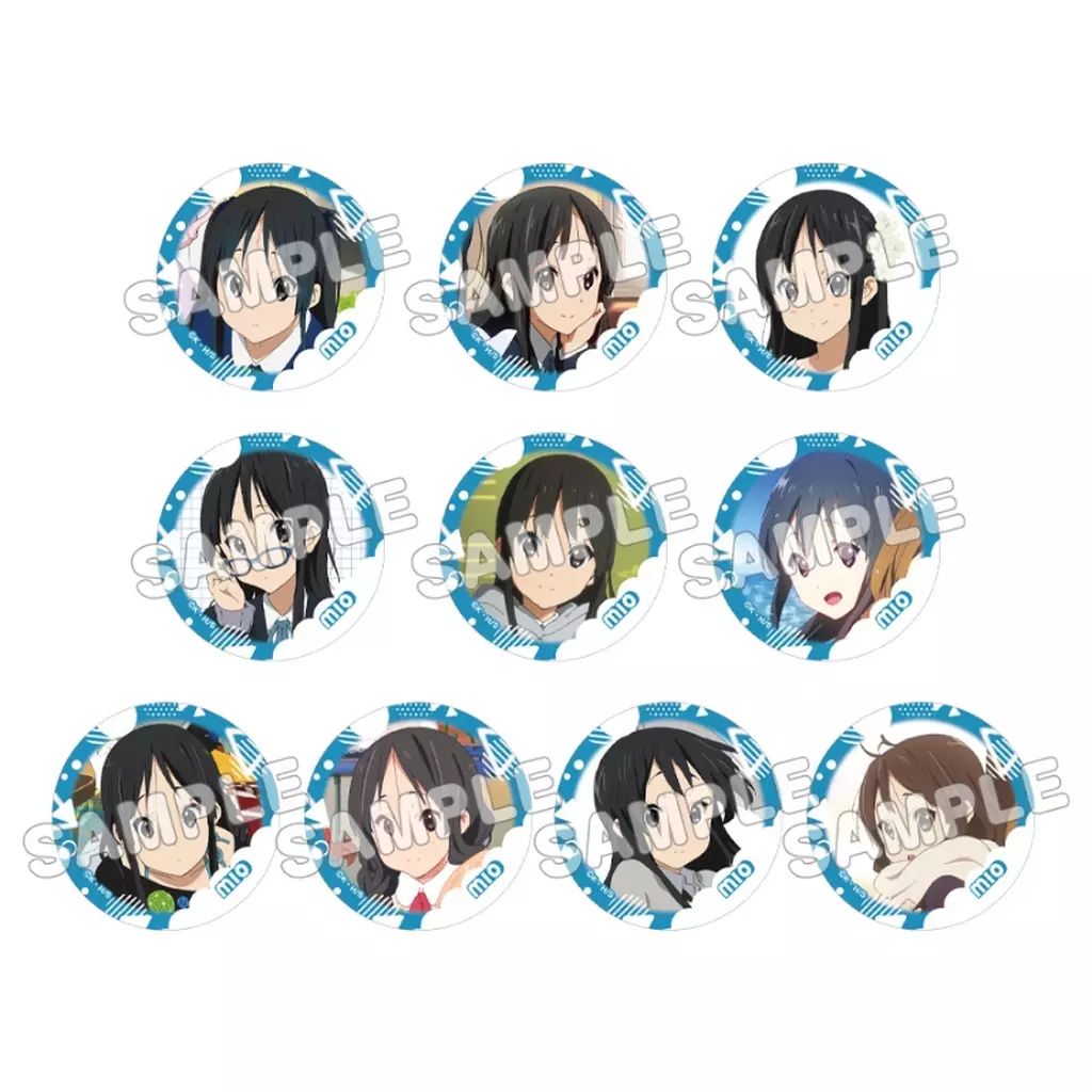 けいおん 缶バッジ ナンジャタウン 中古 澪 メイド けいおん 缶バッジ