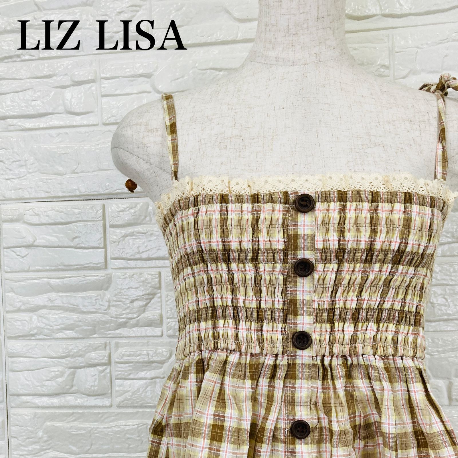タグ付き 未使用級 LIZ LISA リズリサ ワンピース キャミ トップス