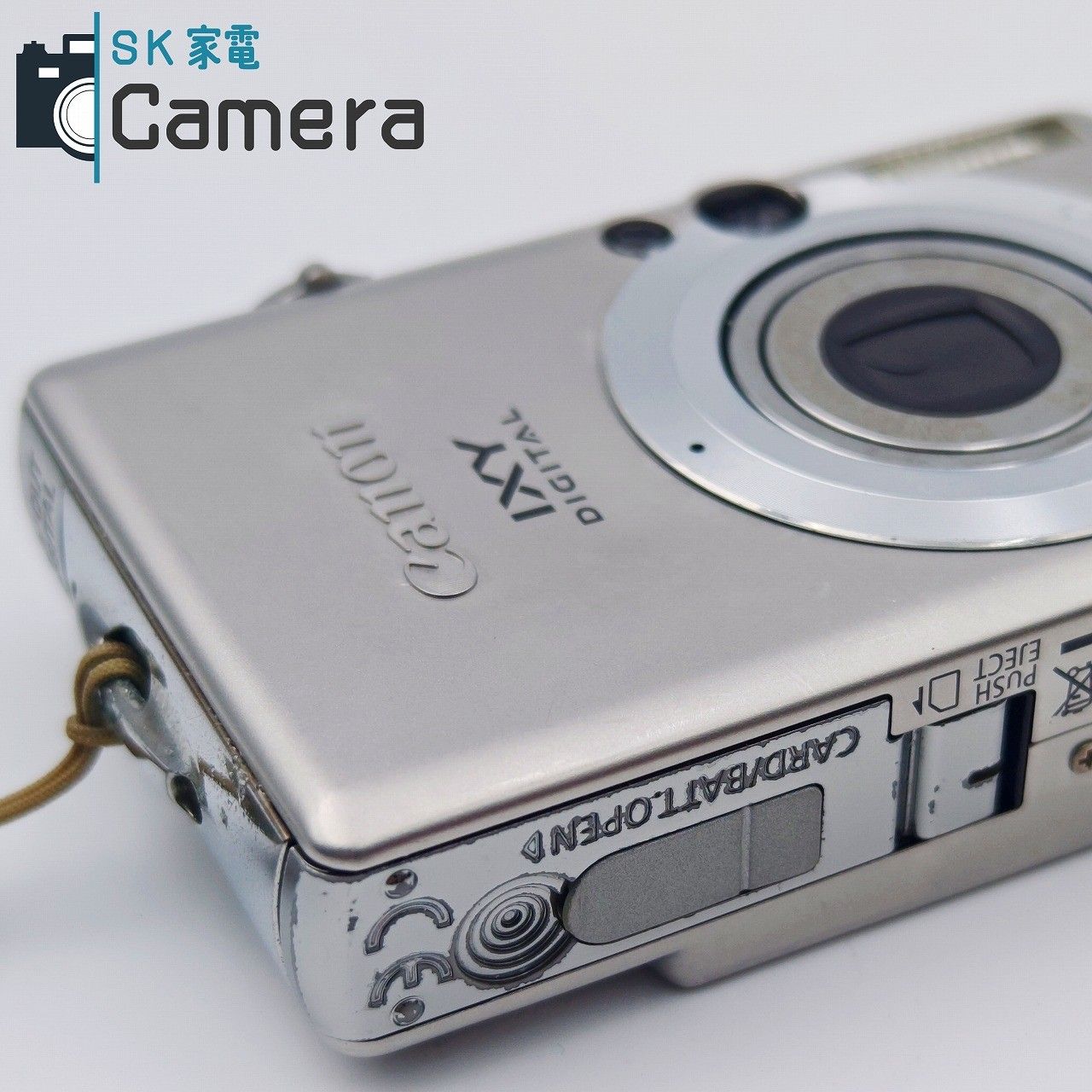 中古】 Canon IXY DIGITAL 70 キャノン イクシー デジタル 電池 付