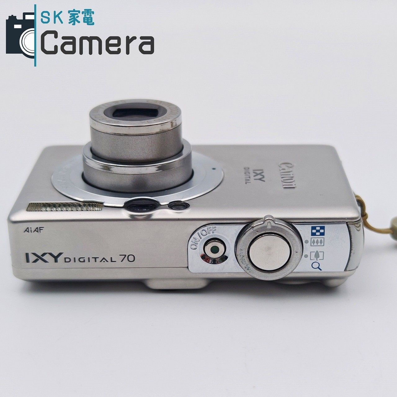中古】 Canon IXY DIGITAL 70 キャノン イクシー デジタル 電池 付
